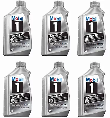 6 Quart/Liter Automatic Transmission Fluid MOBIL 1 Synthetic ATF • $89.99