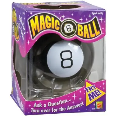 Classic Mattel Magic 8 Ball Toy Vintage Game Fortune Teller Kids Lucky Answers • $9.99