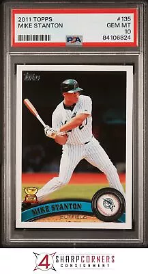 2011 Topps All-star Rookie #135 Mike Giancarlo Stanton Psa 10 B3812155-824 • $18.99