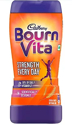 Cadbury Bournvita 500g Chocolate 5 Star |Vital Vitamins For Active Brain & Bones • £15.99