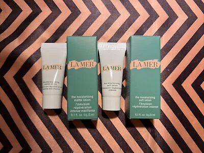 La Mer The Moisturizing Soft & Matte Lotion 0.1oz/3ml Each BNIB • $15