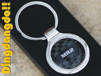 ID Tag Alloy Chrome Keyring Labelled For Toyota MR2 Key Ring Gift • $6.15