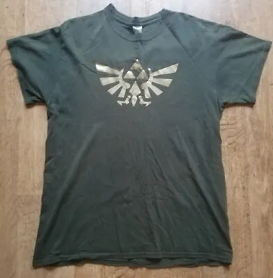 Boys / Men's ZELDA EMBLEM Nintendo Gaming T-shirt Size Medium • £1.75