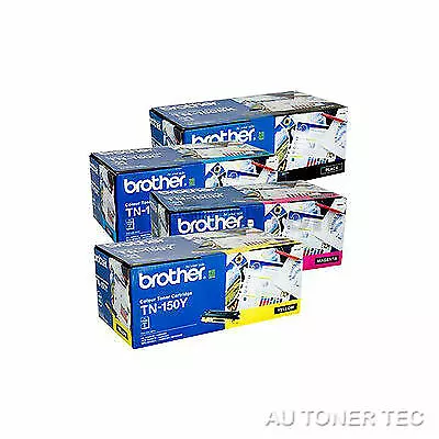 Brother Genuine TN150 CMYK Set Of 4xToners DCP9040CN HL4040CN MFC9450CDN TN150BK • $452.76