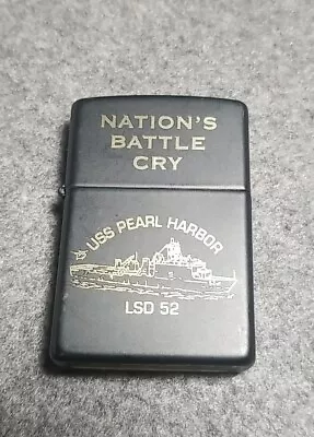 Genuine ZIPPO Lighter USS PEARL HARBOR LSD-52 New Flint • $47.49