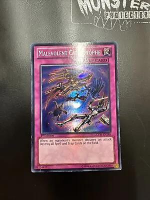 Yugioh Malevolent Catastrophe Super Rare Lcyw-en148 Mixed Editions • $2.35