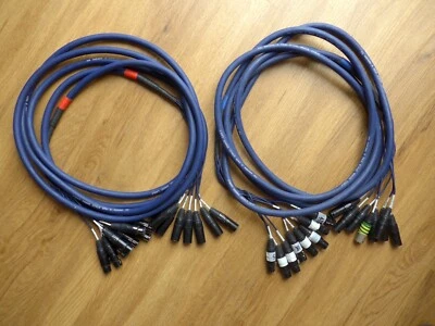 Stagg SML15/8XF8XM E Multicore Speaker Cable With 8 Female XLR And 8 Male XLR