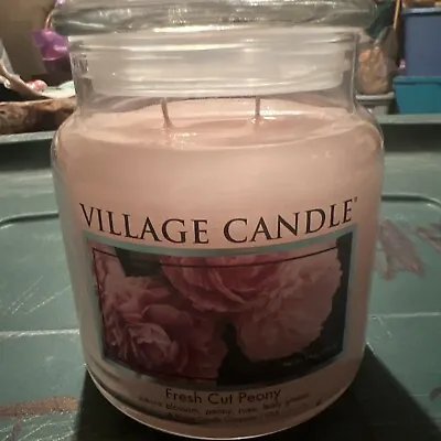 Village Candle Fresh Cut Peony • $19