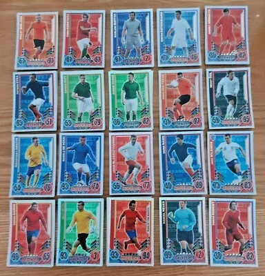 1 X Topps Match Attax Euro 2012 Foiled MAN OF THE MATCH Blue Back Card • £1.25