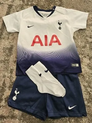 £17.99 • Buy Nike Tottenham Home Kit 2019/20 Shirt, Shorts & Socks Kids Boys Age 18-24 Months