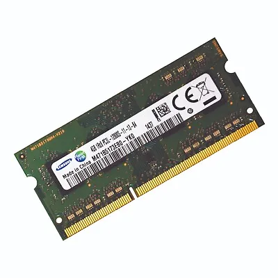 £4.40 • Buy Samsung 4GB Laptop Memory RAM  PC3-12800 DDR3 1600MHz 