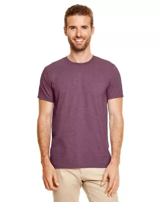 Gildan G640 Mens Short Sleeve Plain Softstyle Ringspun Cotton Jersey T-Shirt • $8.14