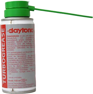 Daytona Turbo Grease Zip Spray Grease For Boots • £9.02