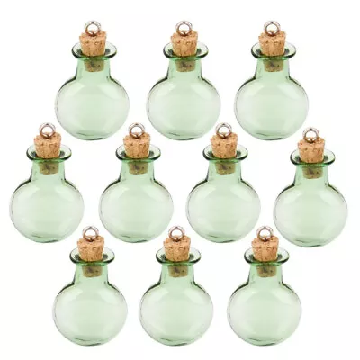  10 Pc Witch Bottles Aesthetic Miniture Decoration Essential Oil • £11.39