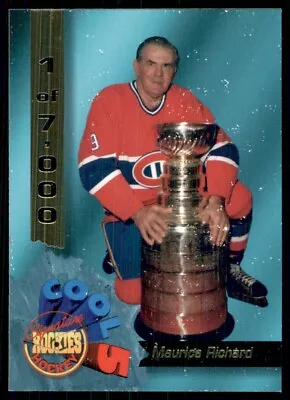 1995-96 Signature Rookies Cool Five Maurice Richard Montreal Canadiens #CF4 • $5