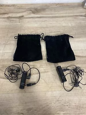 £13.55 • Buy 2x Sony ECM-AW4 Bluetooth Wireless Microphone System Transmitter Lot Of 2