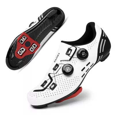 Cycling Shoes Mtb Shoes Men Flat Sneaker Self-Locking SPD Cleats Road Bike Shoes • $50.40