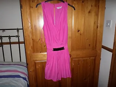 Ladies Pink Jumpsuit - Miss Selfridge - Size 8 • £6.99