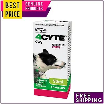 4Cyte Canine Epiitalis Forte Joint Support 50 Ml Gel For Dogs • $50.95