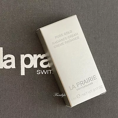 La Prairie Pure Gold RADIANCE CREAM Travel Sample Tube - 5ml/0.17oz • $34