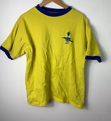 Arsenal Shirt Mens Large Yellow 1971 Fa Cup Final Away Toffs Gunners Retro • £29.99