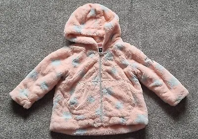 Baby Girl Girls Steve Madden Winter Coat Jacket 18-24 Months 1-2 Years Flux Fur • £5.50