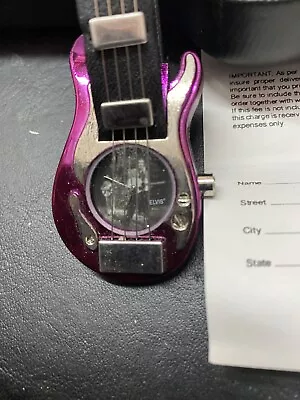 Elvis Watch In Guitar Case In Original Box • $14.95