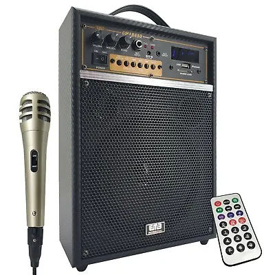 150 Watts 6.5  Rechargeable Guitar Speaker Amp Combo SD USB  Bluetooth MIC • $69.99