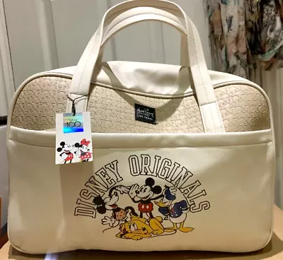 BNWT Primark Disney 100 Mickey & Minnie Mouse Holdall / Weekend / Shoulder Bag • £44.99