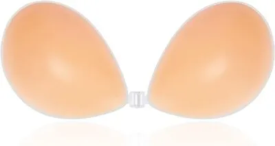 £2.99 • Buy Sticky Bra Strapless Backless Bras For Women Adhesive Invisible Push Up Silicone