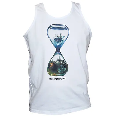 Global Warming Climate Change T-shirt Vest Top Sleeveless Unisex S-2XL • £13.85