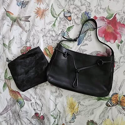 Gucci Vintage Black Shoulder Bag Horsebit Hobo Tom Ford With Dust Bag *READ* • $275