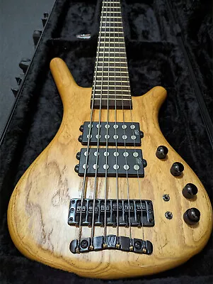 Warwick Corvette $$ Double Buck 6 String Honey Violin Oil Finish Bass NEW CASE • $2685