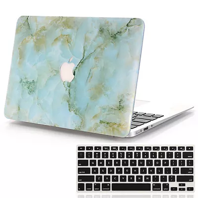 £12.71 • Buy Green Marble Hard Case+Keyboard Skin For Macbook Air Pro 11 12 13 15  & Retina