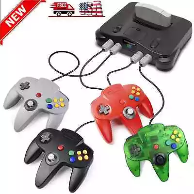 Wired Controller Compatible With Nintendo 64 N64 Joystick Video Game Console • $12.99