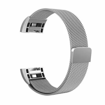 For Fitbit Charge 2 Band Metal Stainless Steel Milanese Loop Wristband Strap • $14.55