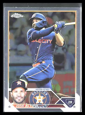 Jose Altuve 2023 Topps Chrome #112 • $1.49