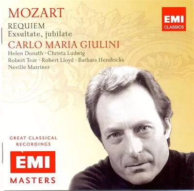 Mozart: Requiem  - Carlo Maria Giulini (CD 2010) New Condition • £7.50