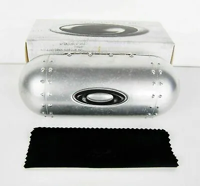 Oakley Case Metal Aluminum Torpedo Vault Clamshell Hard Sunglasses Case New • $18.99