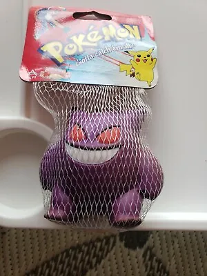 1999 Pokemon GENGAR Alpi Squeeze Toy - Vintage Pocket Monsters Stress Ball NIP • $88