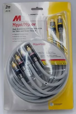 Monster Cable M Series M350i/M500v Hi Res A/V Connection Kit Video/Home Theater • $69.88