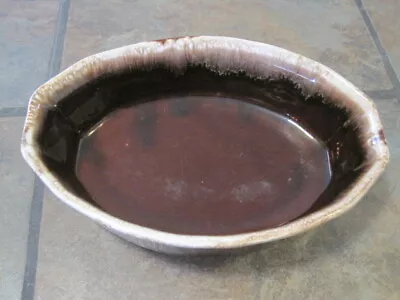 Mccoy Pottery ~ Usa ~ Brown Drip ~ 9  Casserole / Baking Dish #7070 ~  Euc • $9.95