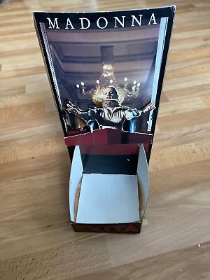 MADONNA EVITA PROMO COUNTER STAND 3D DISPLAY FOR CD (1996) Very Rare! Unique! • $45