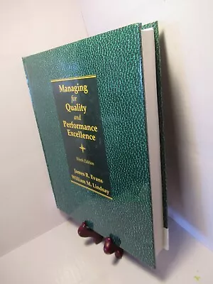 Managing For Quality And Performance Excellence • $109.89