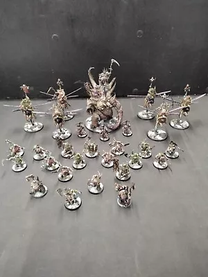 Warhammer AoS Maggotkin Of Nurgle Mortal Army Pro Painted • $609.24