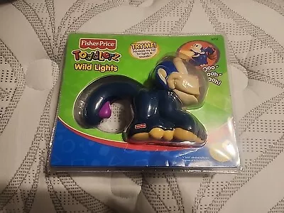 Fisher Price Toddlerz Wild Lights Monkey Flashlight Toy 2002 Brand New Sealed • $39.99