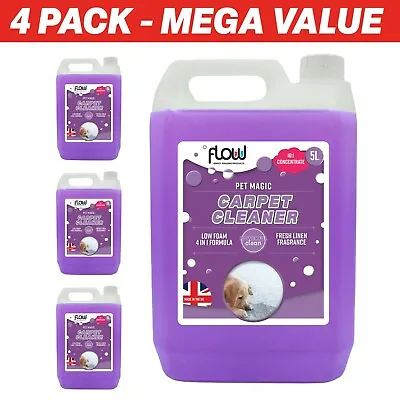 Carpet Shampoo Cleaner Pet Magic Linen Deodoriser Vax Machine Solution 20 Litre • £29.99