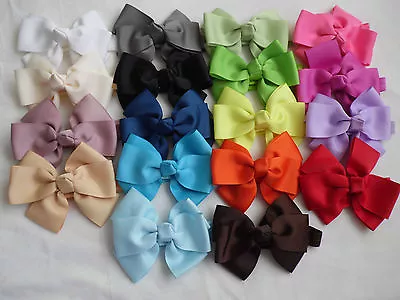 4  Bow Headband Shimmery Hairband Babies Girls • £1.65