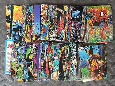 Spider-man Marvel Mcfarlane Era Comic Images 1992 Base Set Of 90 Trading Cards • $25.99