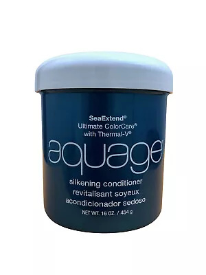 Aquage Silkening Conditioner Coarse & Curly Hair 16 OZ • $19.90